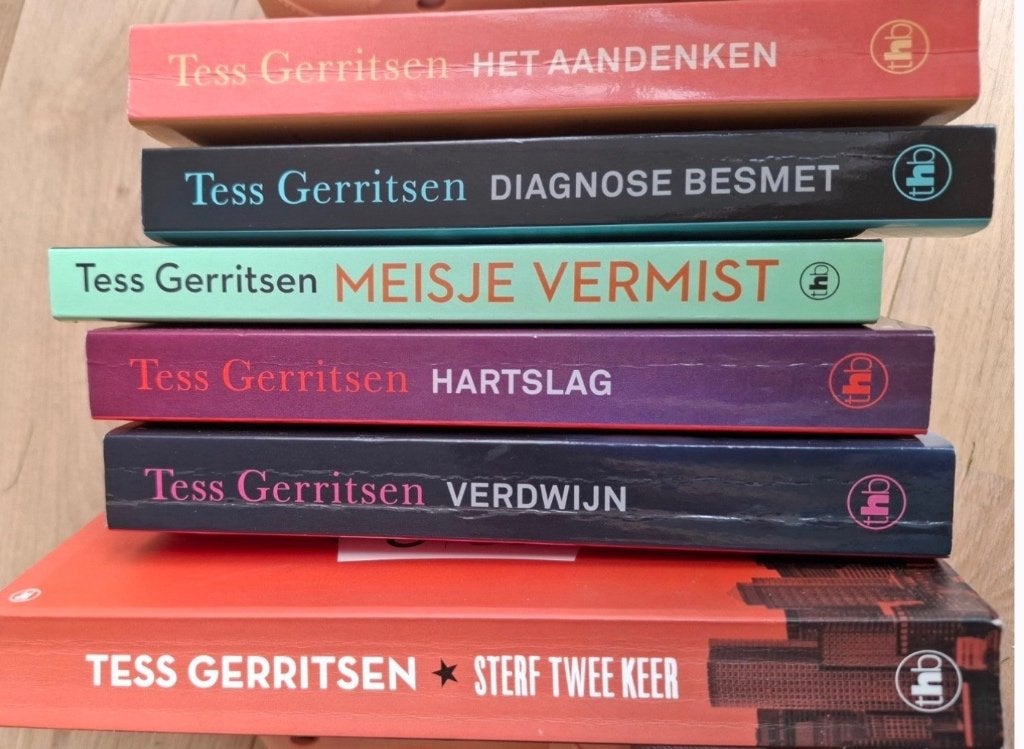 Boeken, Boeken, Ophalen, Gelezen, Tess Gerritsen, Nederland