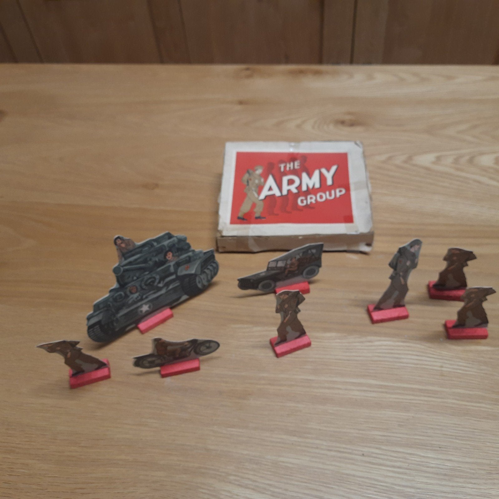 Vintage The Army Group Speelset - Compleet met Doos, Ophalen of Verzenden