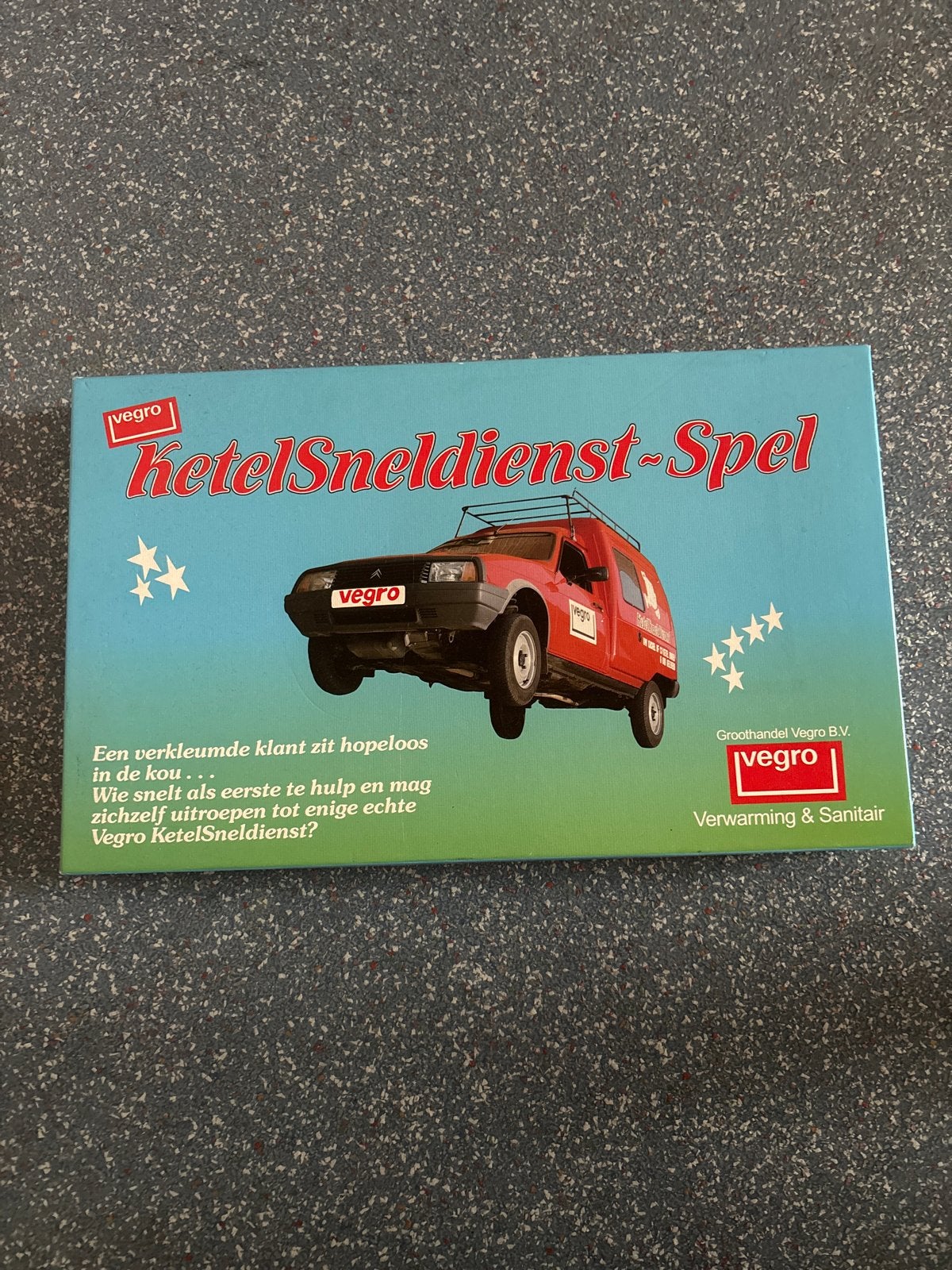 Vegro KetelSneldienst-Spel - Uniek Bordspel, Drie of vier spelers, Ophalen of Verzenden, Gebruikt