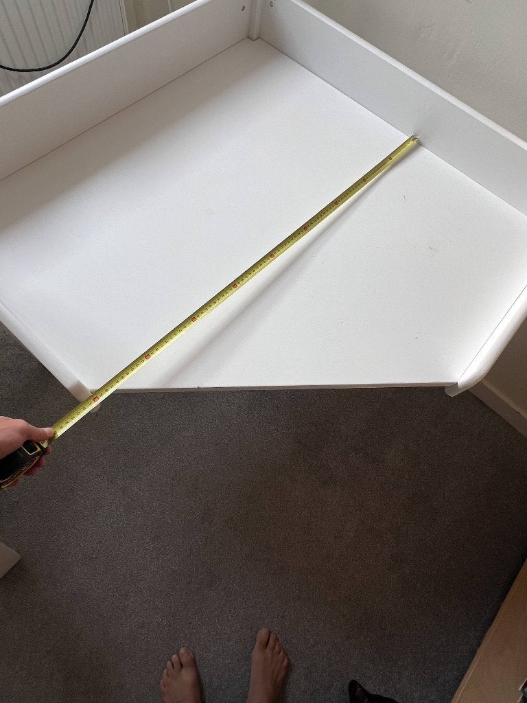 Foto 7 van Stevige hoogslapers (2x) met bureau en matras (200x90cm)