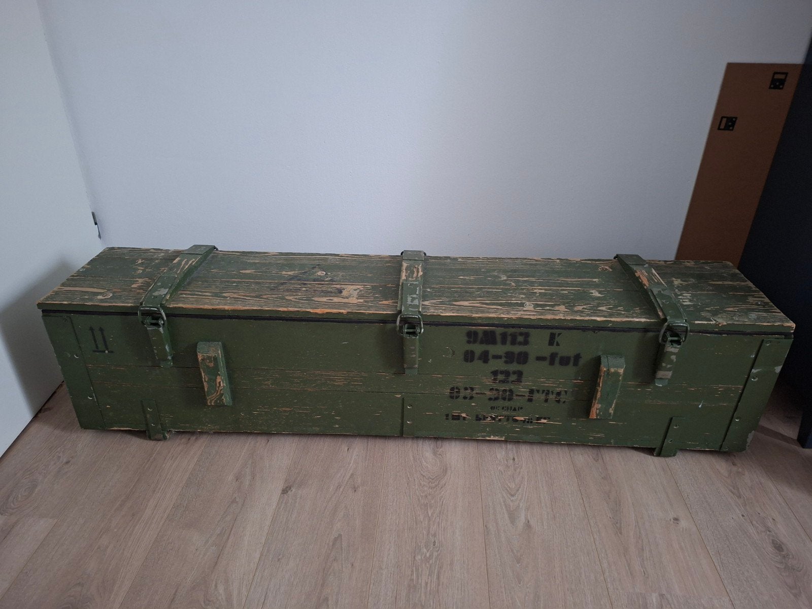 Legerkist (hout), Huis en Inrichting, Ophalen, Minder dan 50 cm