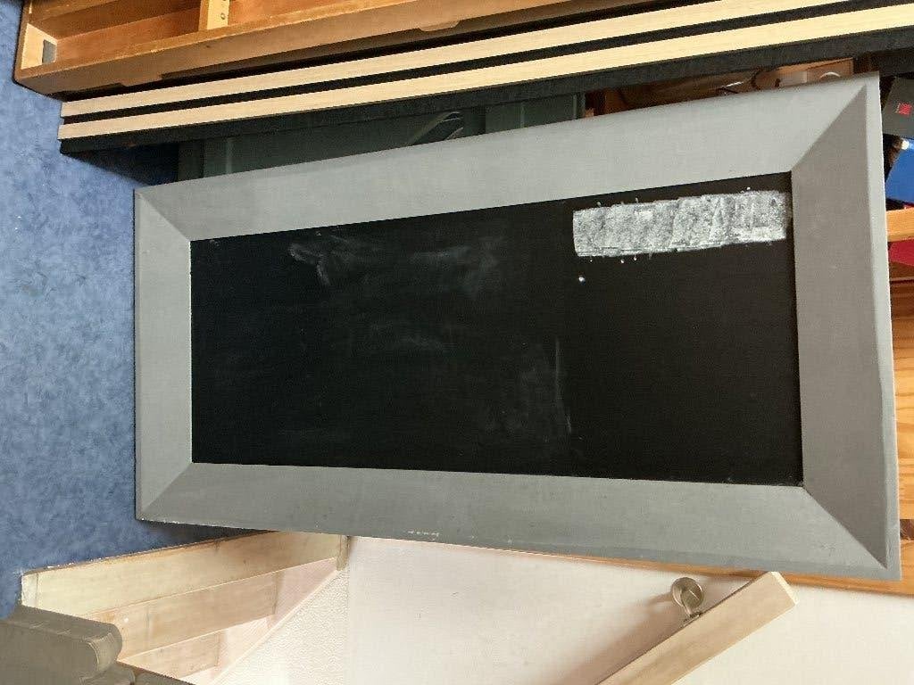 Schoolbord/ krijtbord, Ophalen, Gebruikt, Krijtbord