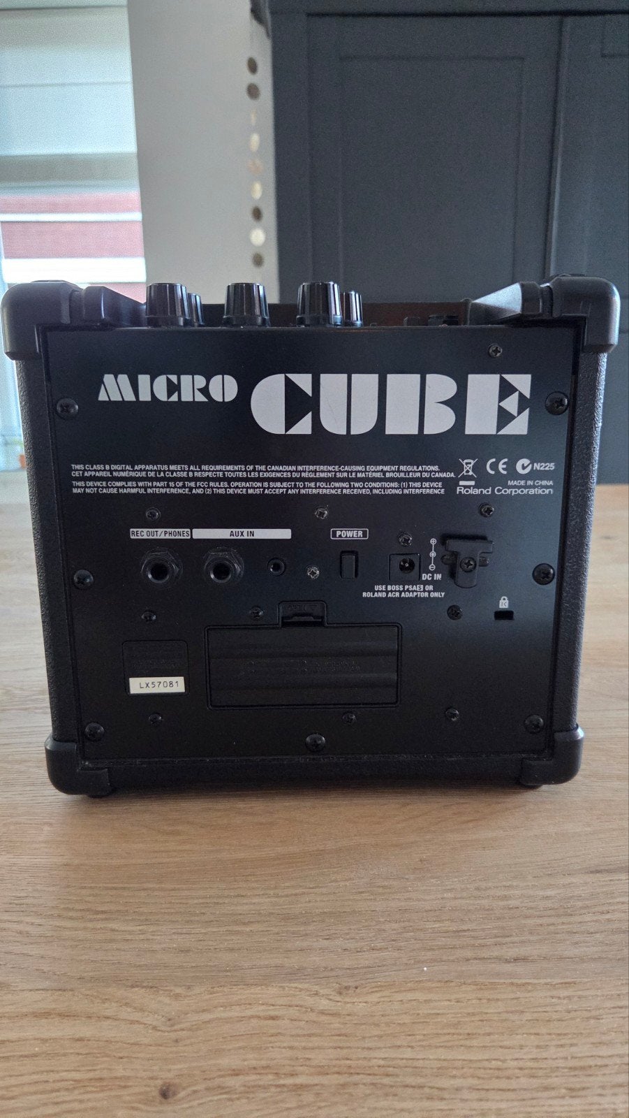Roland Micro Cube COSM Gitaarversterker, Ophalen of Verzenden, Zo goed als nieuw, Gitaar, Minder dan 50 watt