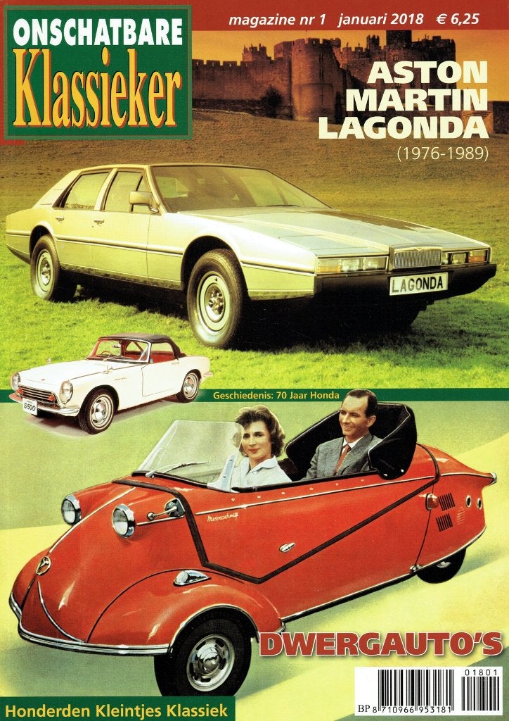 Onschatbare Klassieker 2018 nr. 1 (oa. Aston Martin Lagonda), Verzenden, Gelezen, Algemeen