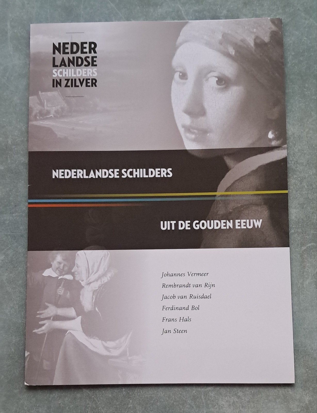 Verzamelmap Nederlandse schilders gouden eeuw met 6, Ophalen of Verzenden, Na 1940, Postfris