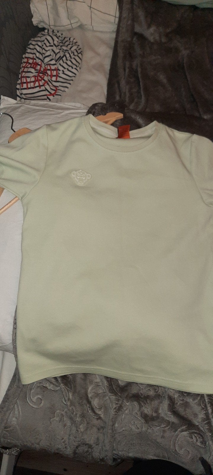Black banana tshirt mint groen 176, Ophalen, Zo goed als nieuw, Maat 46 (S) of kleiner, Groen