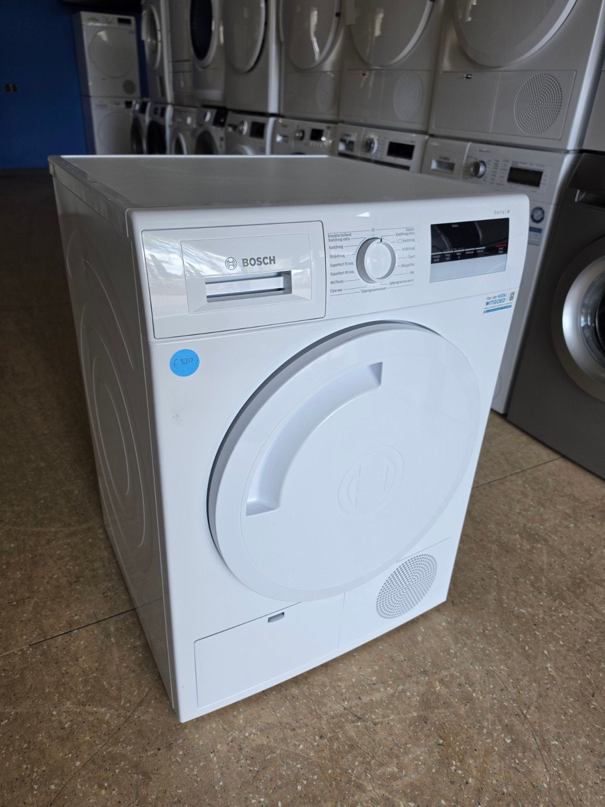 Bosch Serie 4 condensdroger | 8 kilo | Gratis thuisbezorgd ✅, Bosch, Jirnsum, Anti-kreukfase, 8 tot 10 kg
