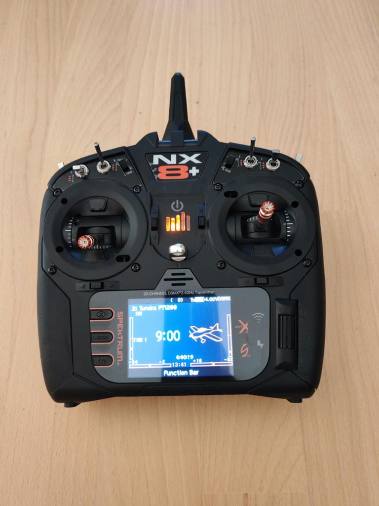 Spektrum NX8+ 20-kanaals zender, Ophalen of Verzenden, Zo goed als nieuw