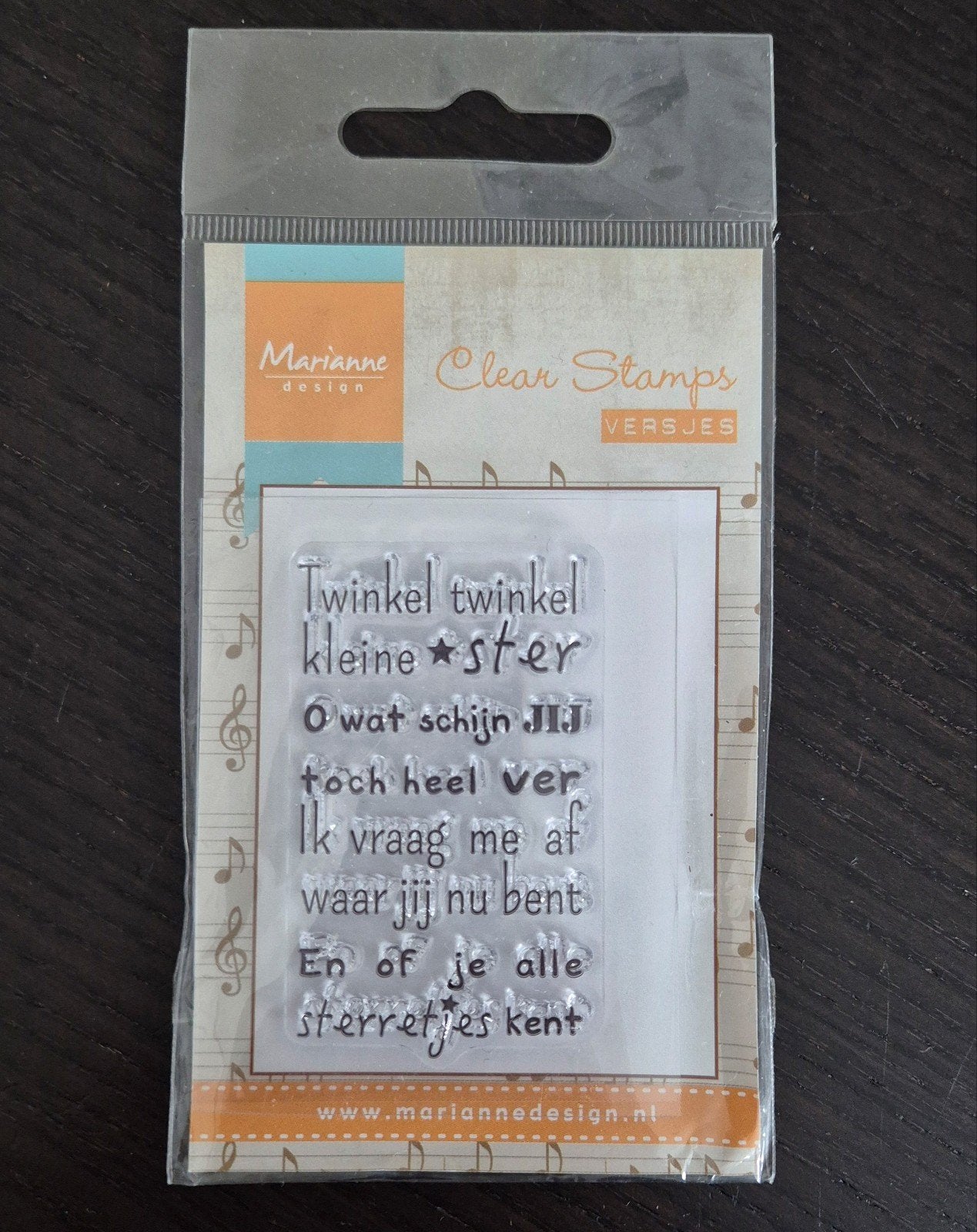 Clear stamp versjes, Ophalen of Verzenden, Nieuw, Clearstamp