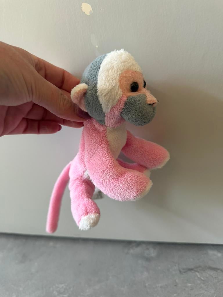 Kleine aapjes knuffel van Apenheul., Ophalen of Verzenden, Zo goed als nieuw, Overige typen