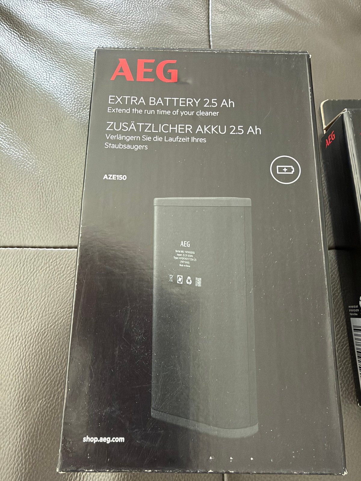 AEG extra batterij - 8000 serie - nieuw, Witgoed en Apparatuur, Ophalen of Verzenden, Nieuw