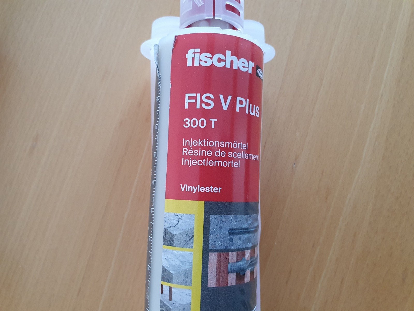 Fischer FIS V Plus 300 T, Ophalen, Overige materialen, Minder dan 4 cm, 15 m² of meer