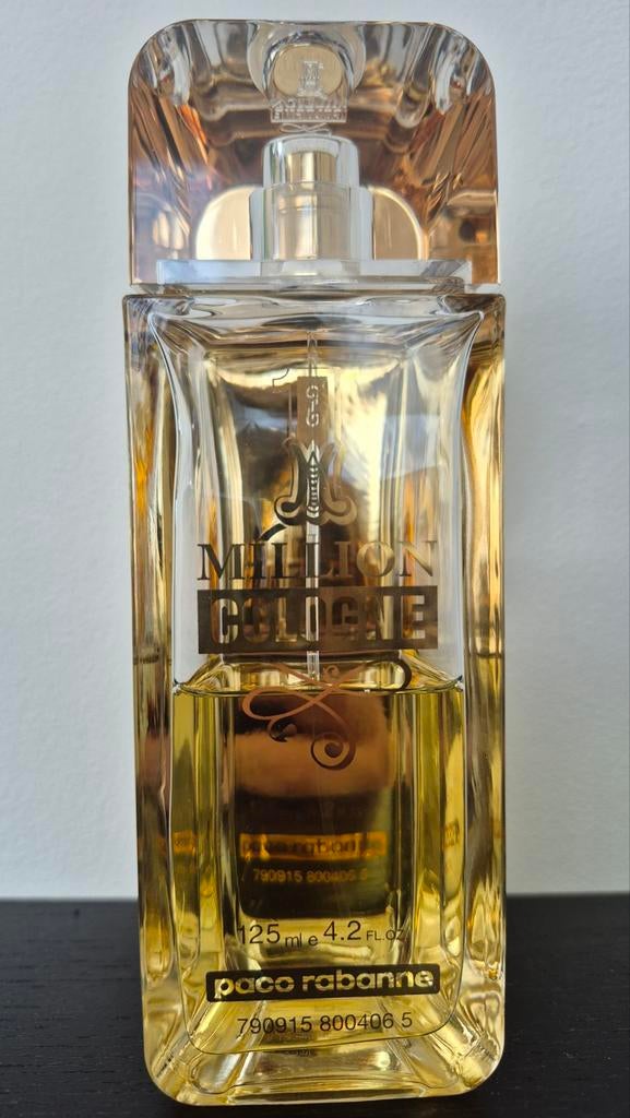 Discontineud 1million cologne Paco Rabanne 125ml, Verzamelen, Parfumverzamelingen, Ophalen of Verzenden, Miniatuur