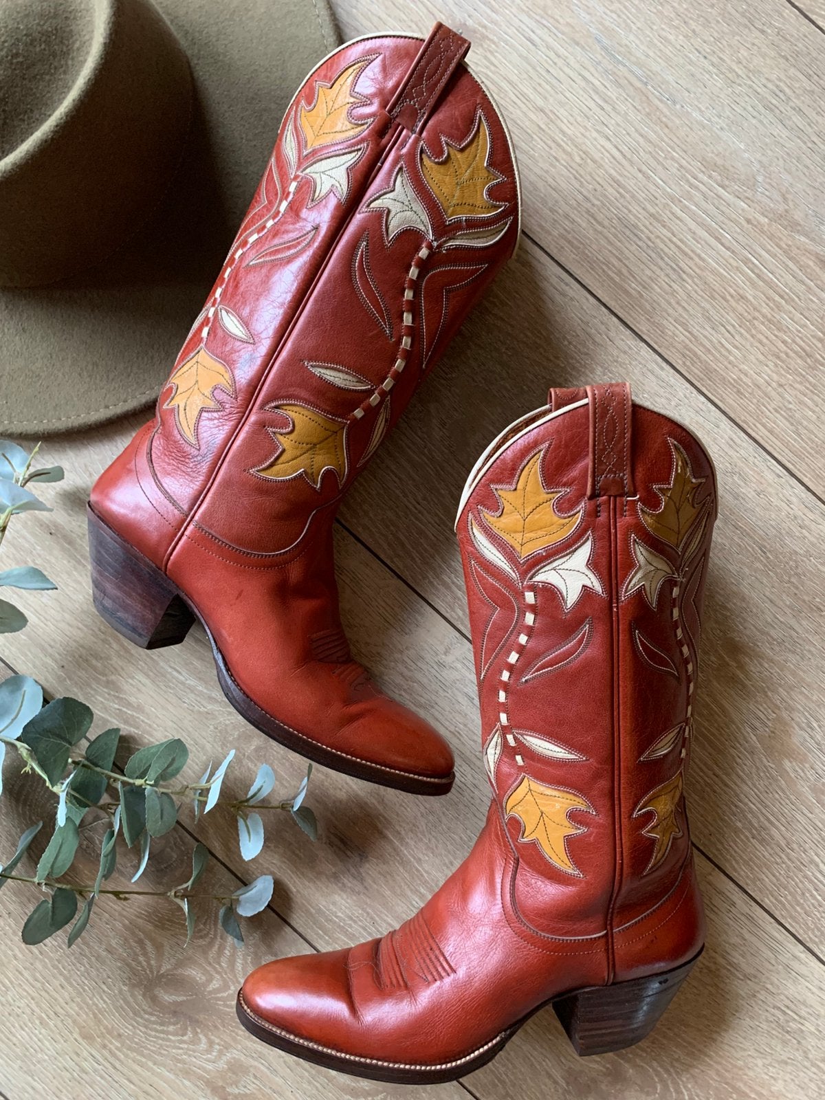 Dan Post flowerboots 38 western boots laarzen, Kleding | Dames, Schoenen, Hoge laarzen, -, -, Ophalen of Verzenden