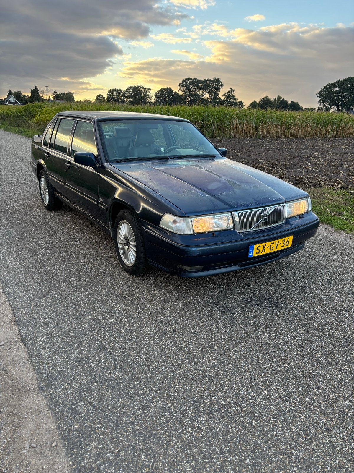 Volvo S90 3.0 AUT 1998 Blauw NIEUWE APK, Auto's, Automaat, Achterwielaandrijving, 1800 kg, Blauw