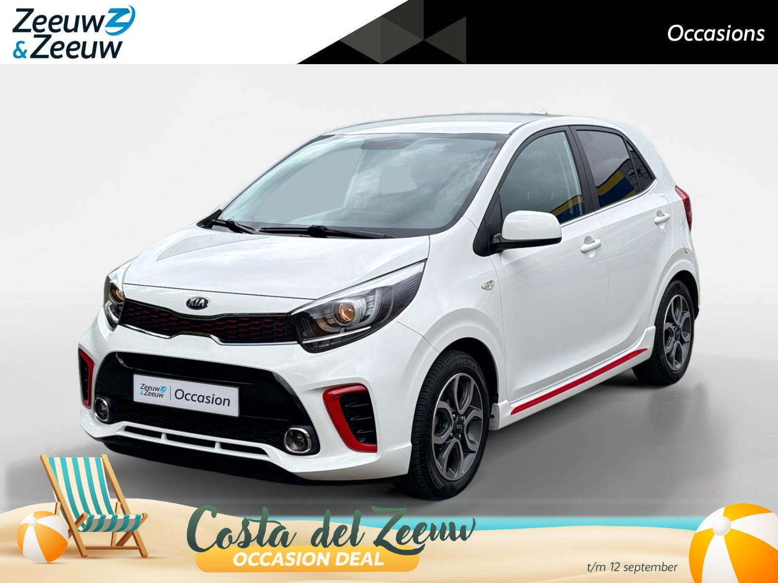 Kia Picanto 1.0 MPi GT-Line Edition Apple Carplay/Android Au, Auto's, Voorwielaandrijving, 12 maanden, Gebruikt, Euro 6