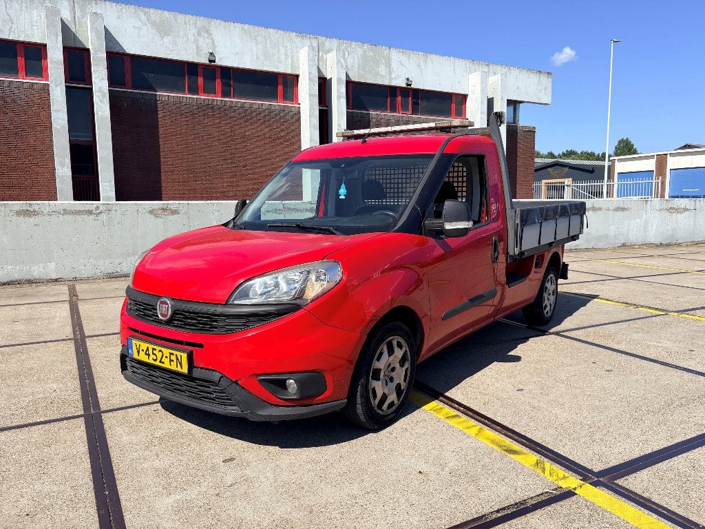 Fiat Doblo Work-Up pick up 1.2D 70KW 2017 - 74.000 km, Voorwielaandrijving, Stof, Euro 6, Origineel Nederlands