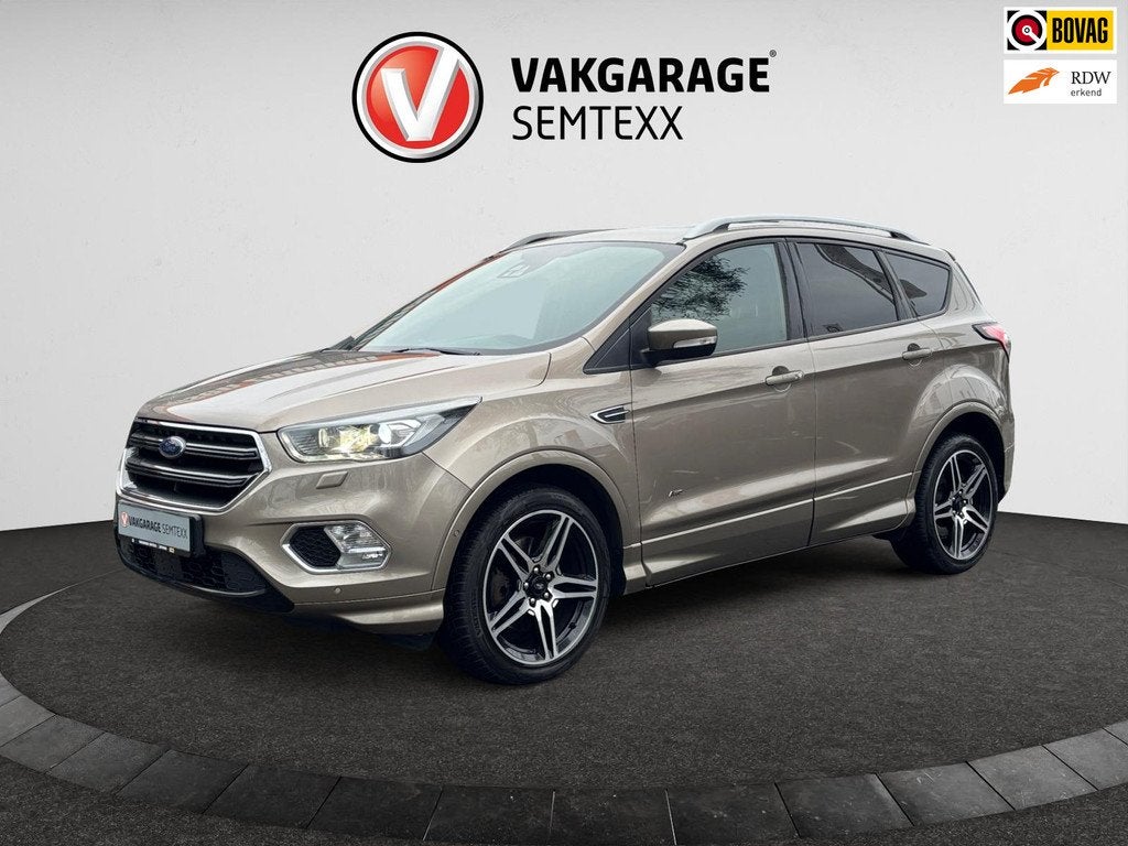 Ford Kuga 1.5 EcoBoost ST-Line AWD | Automaat | Clima | Came, Auto's, Ford, Automaat, 4 cilinders, Leder en Stof, Bedrijf
