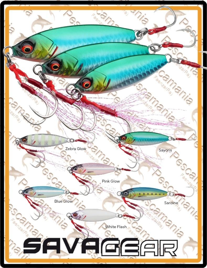 Slow Seeker Jigs (40 en 60 grams) Savage Gear kunstaas!