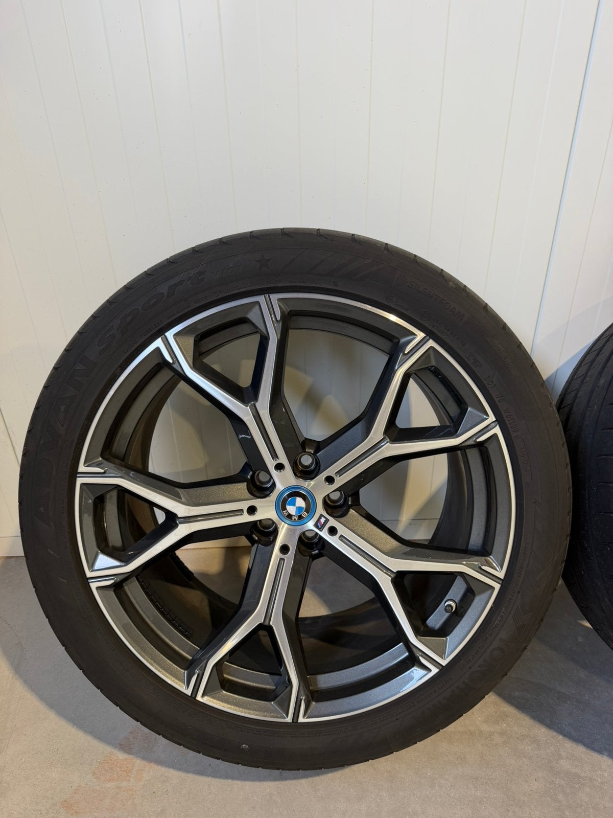 BMW X5 G05 21” Origineel Styling 741M / Yokohama zomerbanden, Ophalen, 21 inch, Band(en), 315 mm