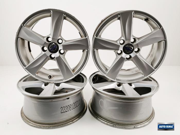 Sportvelgen Set van een Volvo S40, Auto-onderdelen, Banden en Velgen, Personenwagen, Gebruikt, 3 maanden garantie, Ophalen of Verzenden