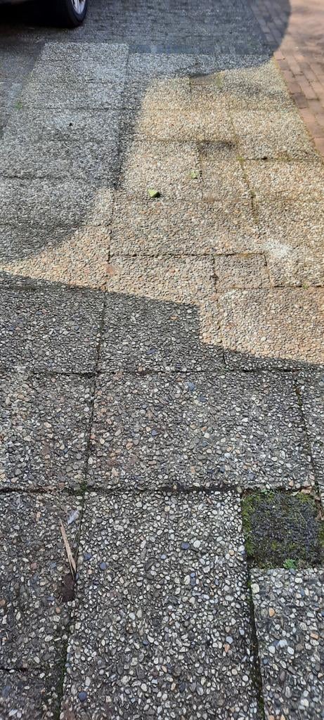 Grindtegels 60X40., Ophalen, Gebruikt, Beton, Terrastegels