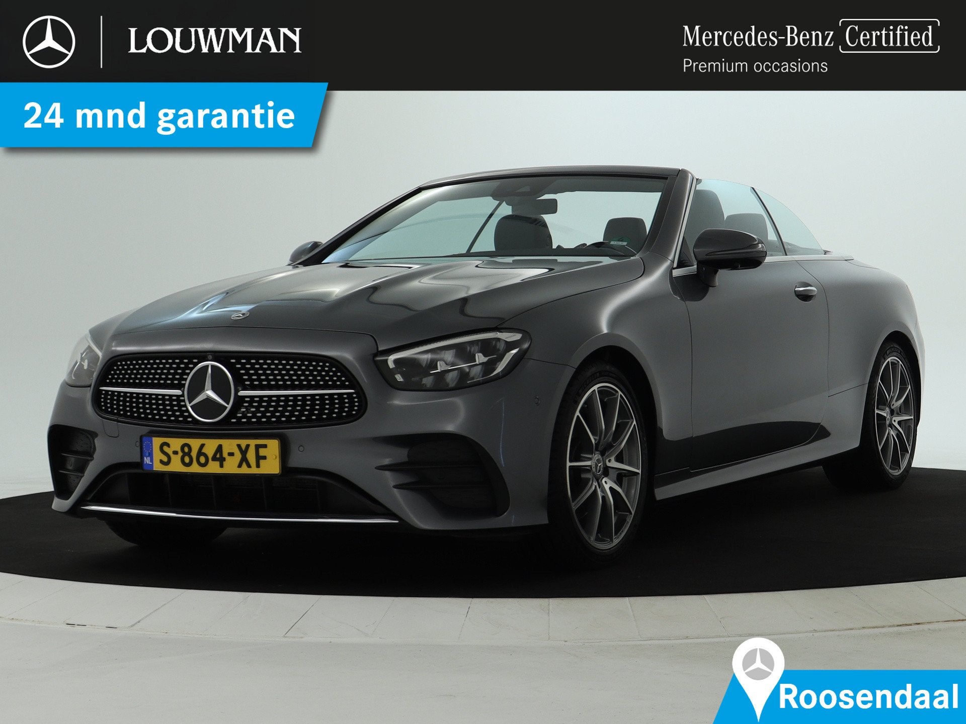 Mercedes-Benz E-Klasse Cabrio 200 AMG Line | Aircap | Airsca