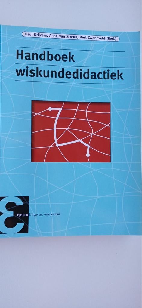 Handboek Wiskundedidactiek - Paul Drijvers e.a., Ophalen of Verzenden, Beta, HBO, Paul Drijvers, Anne van Streun, Bert Zwaneveld (Red.)