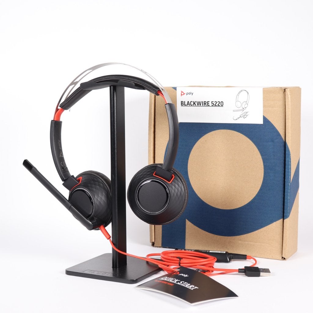 Poly Blackwire 5220 Office Headset - A Grade