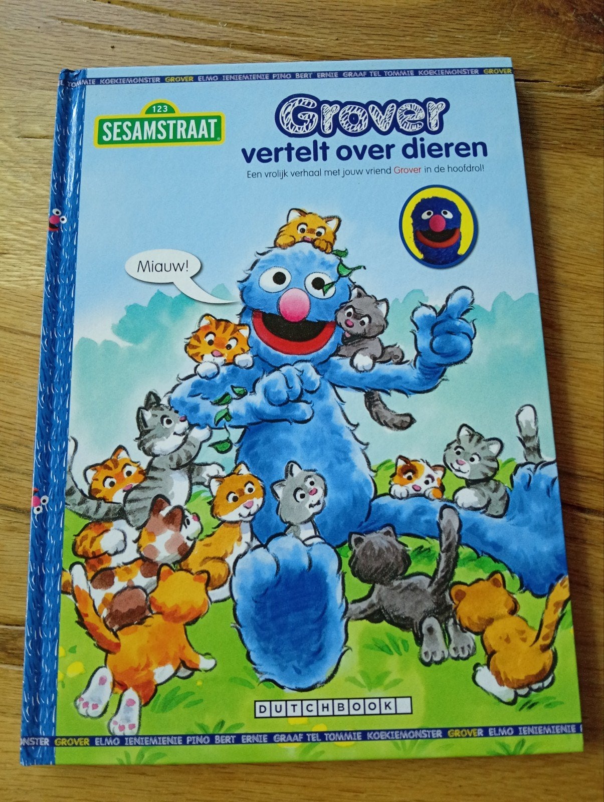 Sesamstraat: Grover vertelt over dieren, Boeken, Ophalen of Verzenden, Zo goed als nieuw, 2 tot 3 jaar, Jim Henson