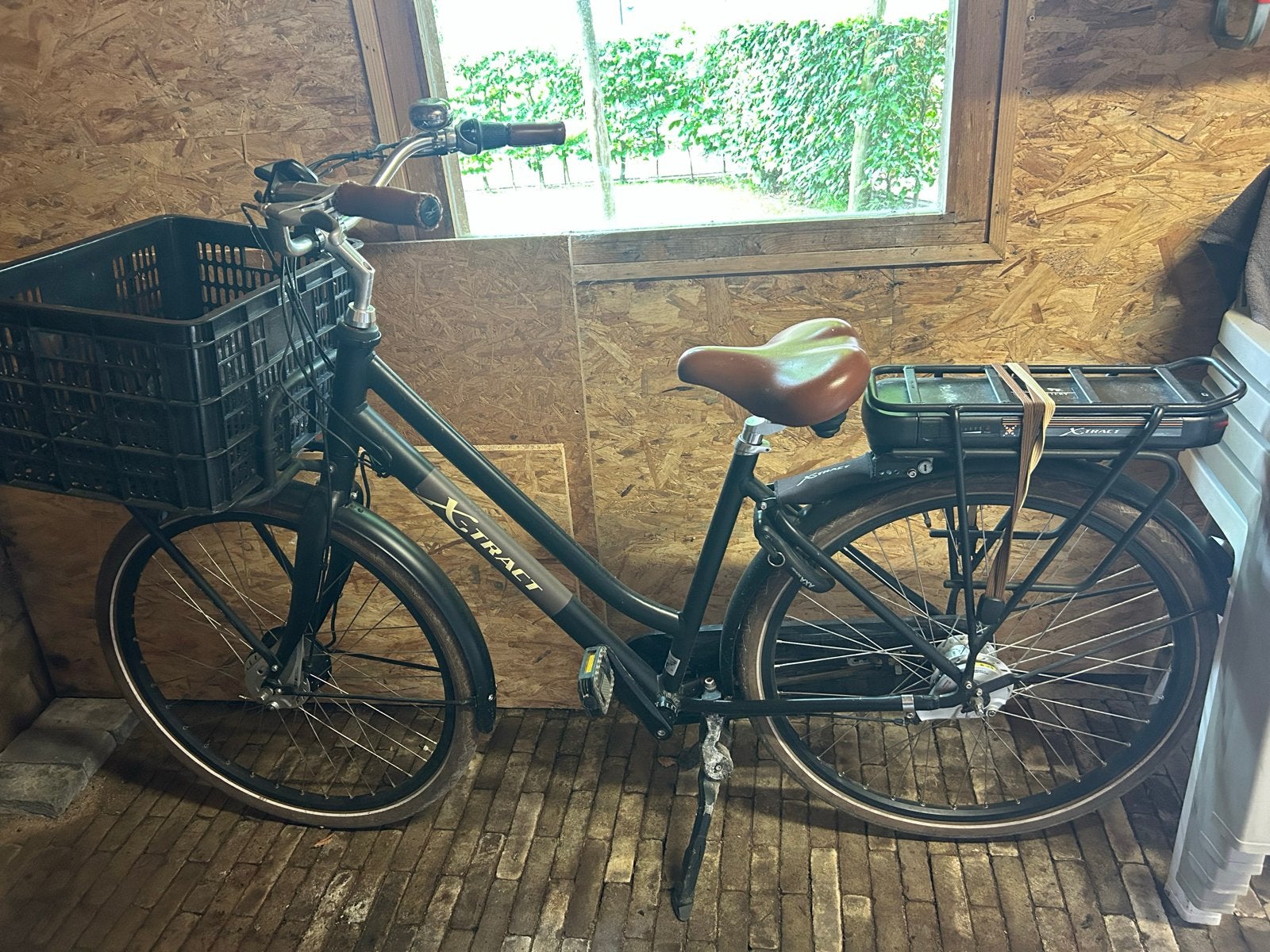 Elektrische stadsfiets - X-Tract met Bafang motor, Fietsen en Brommers, Elektrische fietsen, Gebruikt, 51 tot 55 cm, 30 tot 50 km per accu