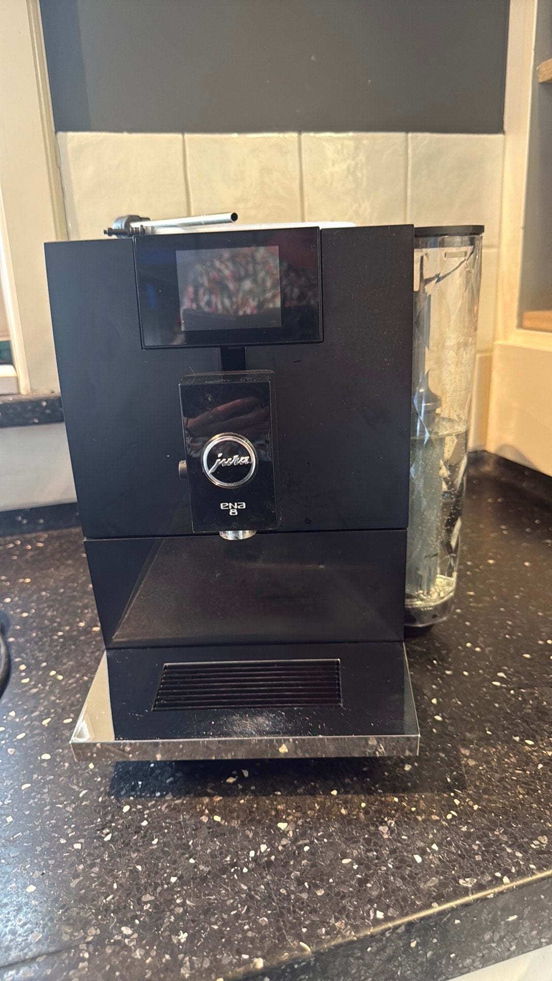 Jura Ena 8, Witgoed en Apparatuur, Ophalen, Zo goed als nieuw, Koffiemachine