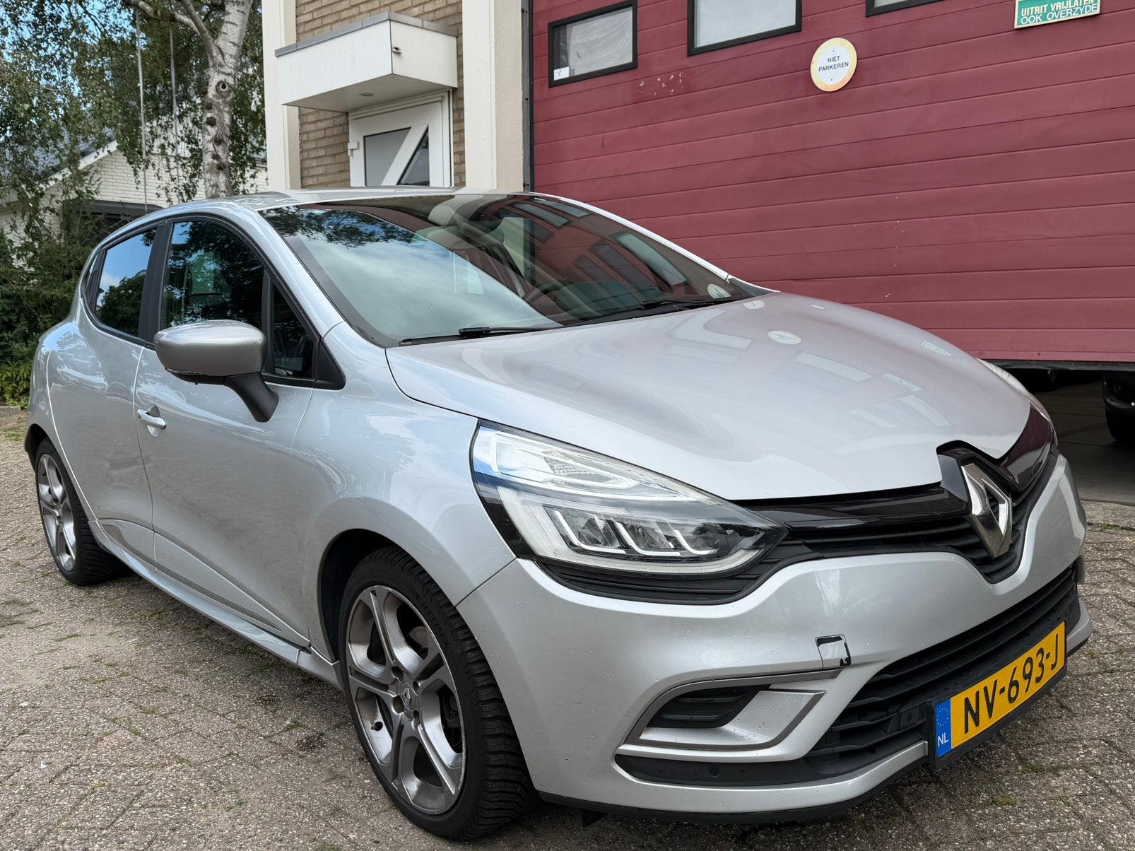 Renault Clio 1.2 Tce Intens, GT-Line 118 pk, Auto's, Voorwielaandrijving, Stof, 4 cilinders, Bedrijf