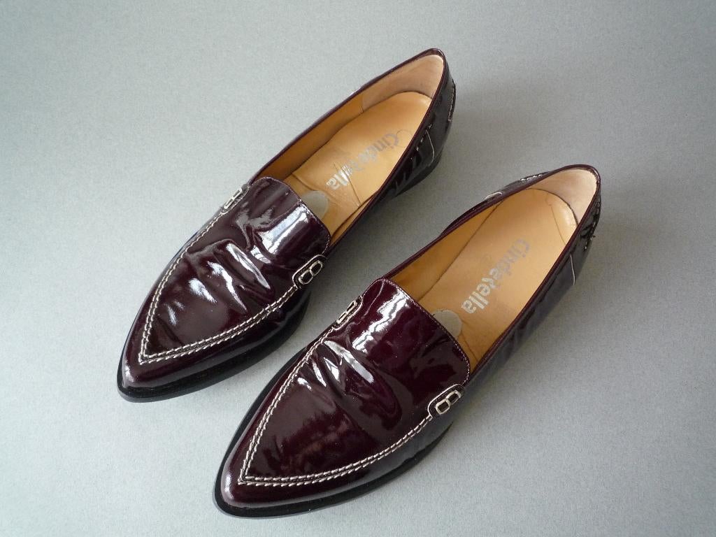 Cinderella instappers lakschoenen aubergine, maat 40,5, Overige kleuren, Verzenden, Instappers, Cinderella