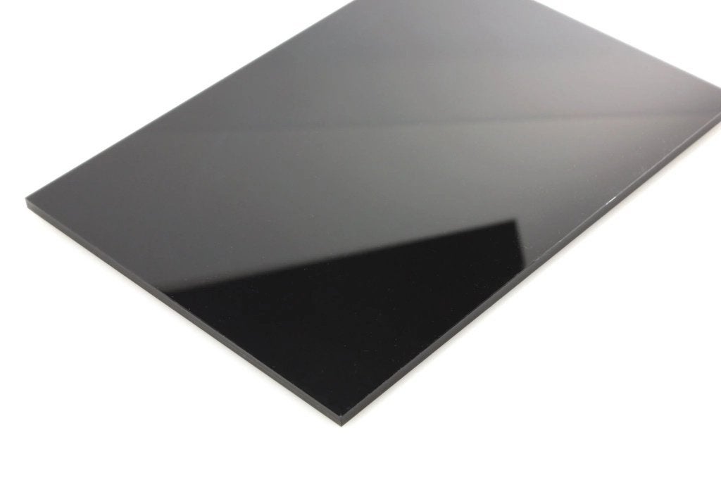 Acrylaat ondoorzichtig glans zwart Eco Cast 3.0 mm 60x60cm, Doe-het-zelf en Verbouw, Platen en Panelen, Ophalen, Nieuw, Overige materialen