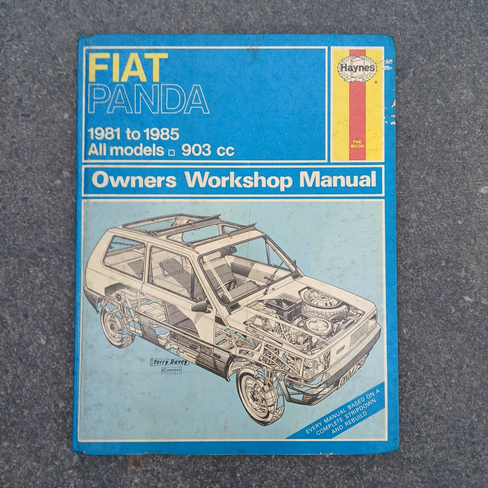 Haynes Werkplaatshandboek Fiat Panda (1981-1985), Boeken, Ophalen of Verzenden, Gelezen, Peter G Strasman