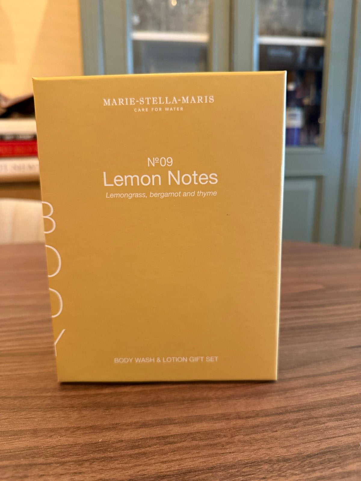 Marie-Stella-Maris N09 Lemon Notes Body Wash & Lotion Set, Ophalen of Verzenden, Nieuw, Bad & Douche