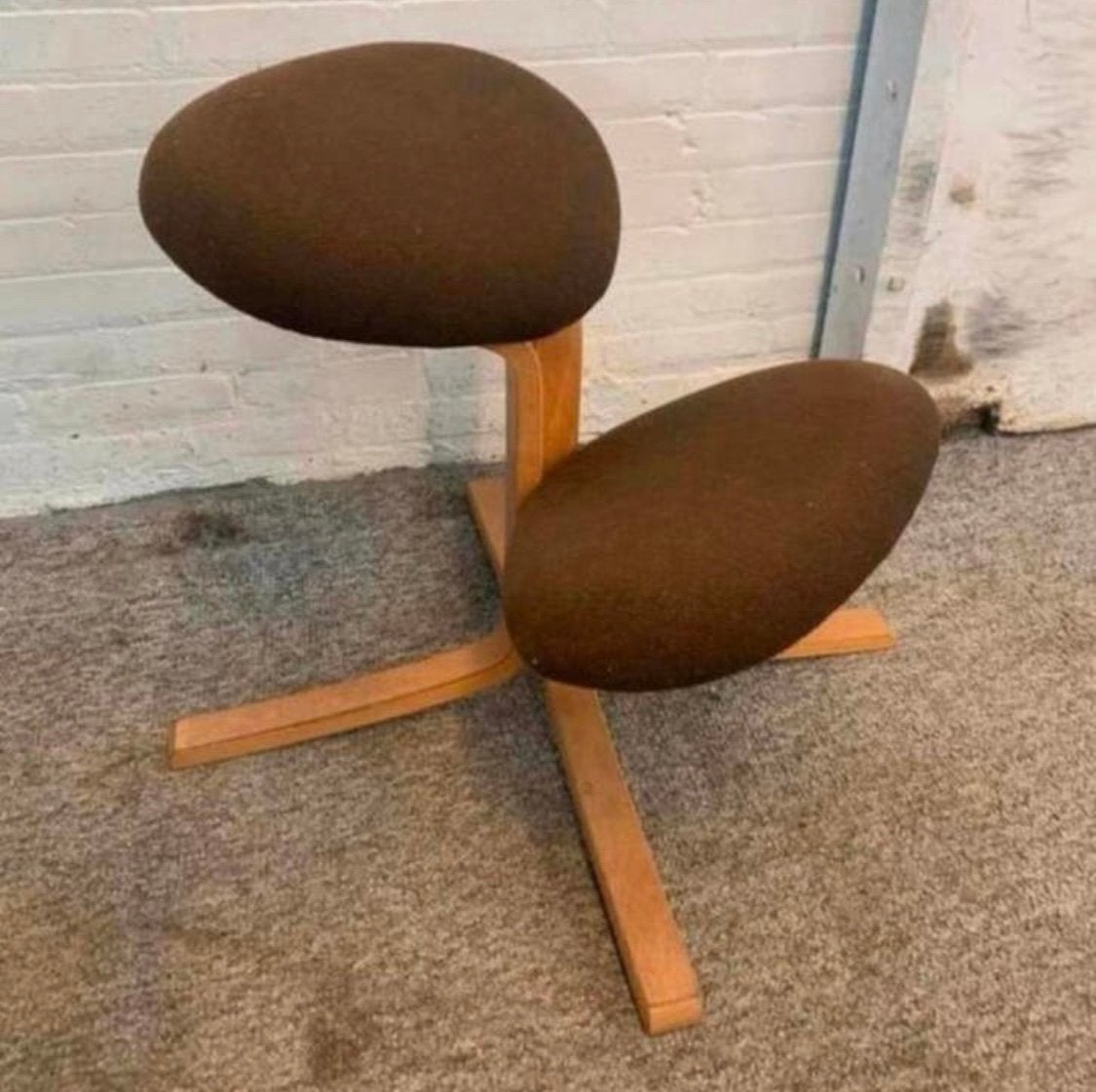 Stoel Elsa Nordahl R.Rykken Solheim Norway Lounge Footrest, Verzenden