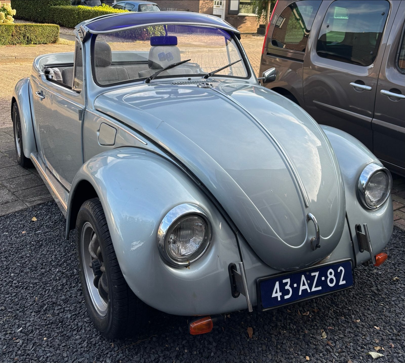 Kever 1300 wizard roadster, Cabriolet, Handgeschakeld, Particulier, Zilver of Grijs
