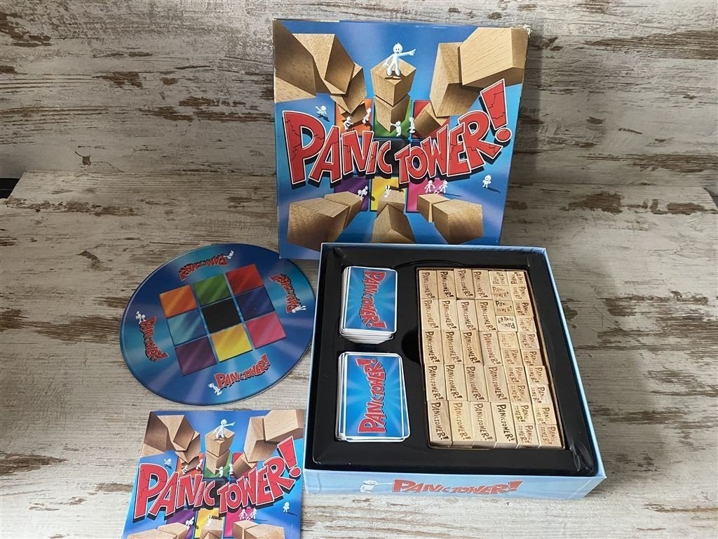 Panic Tower! bordspel [s357], Verzenden, Zo goed als nieuw
