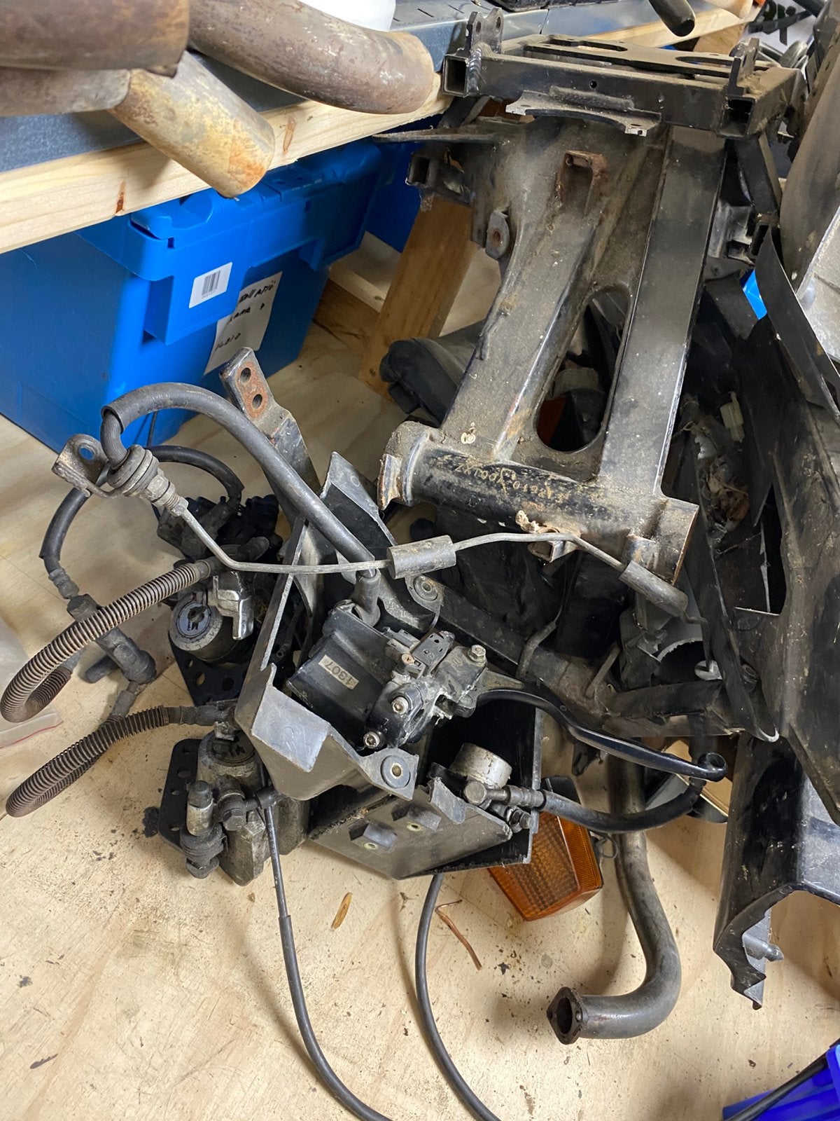 Kawasaki gpz 1000 rx project, 4 cilinders, Motorrijbewijs A, Super Sport, Particulier