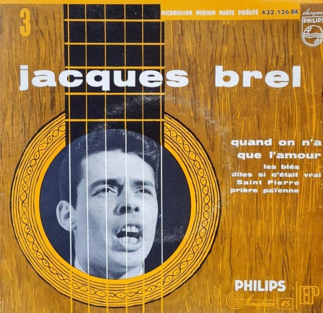 JACQUES BREL - 3, Ophalen of Verzenden, Gebruikt