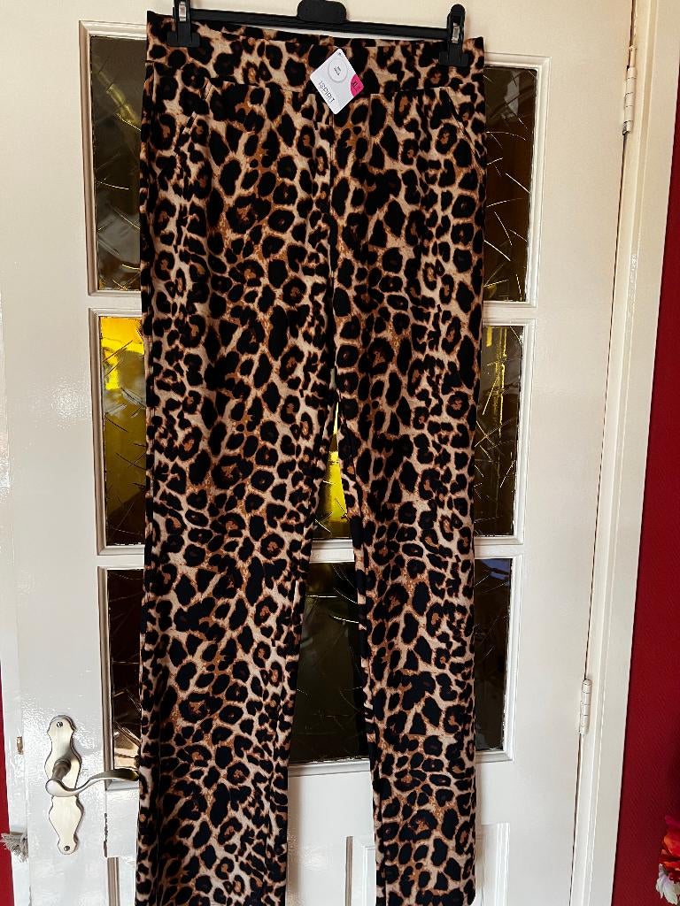 nieuwe panter legging, Bruin, Maat 42/44 (L), Nieuw, Ophalen of Verzenden