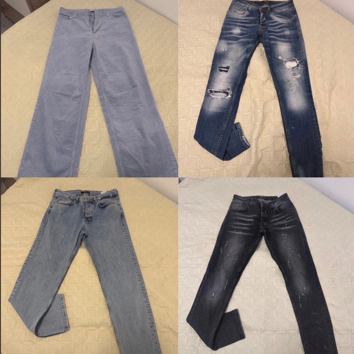 Partij Heren/Dames merkbroeken 49 Stuks zara,brax,gsus,gerry, Kleding | Dames, Ophalen of Verzenden, Zo goed als nieuw, Maat 38/40 (M)