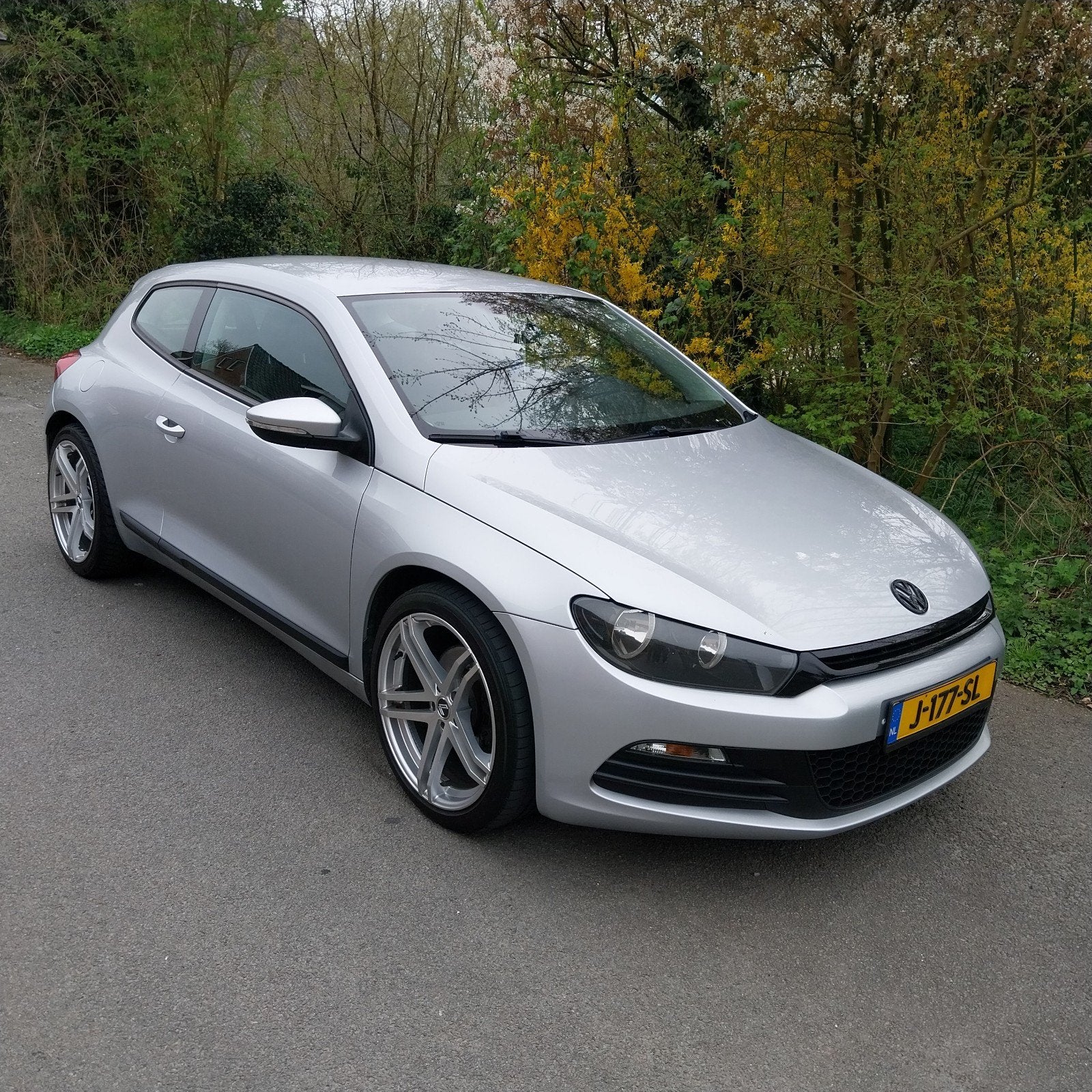 Volkswagen Scirocco 1.4 TSI 118KW 2009 Grijs, Auto's, Voorwielaandrijving, 15 km/l, 4 cilinders, Handgeschakeld