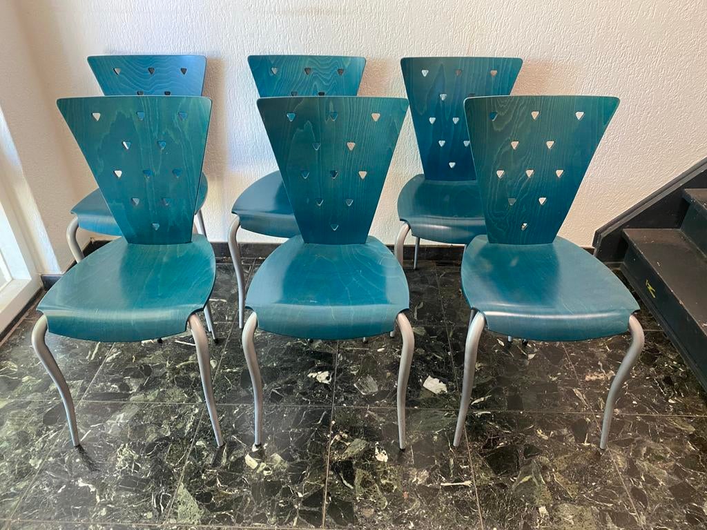 Design stoelen, Ophalen of Verzenden, Zo goed als nieuw, Zwart, Metaal