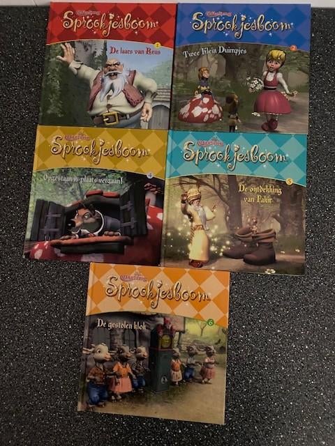 efteling sprookjesboom 1-2-4-5-6, Verzamelen, Efteling, Ophalen of Verzenden