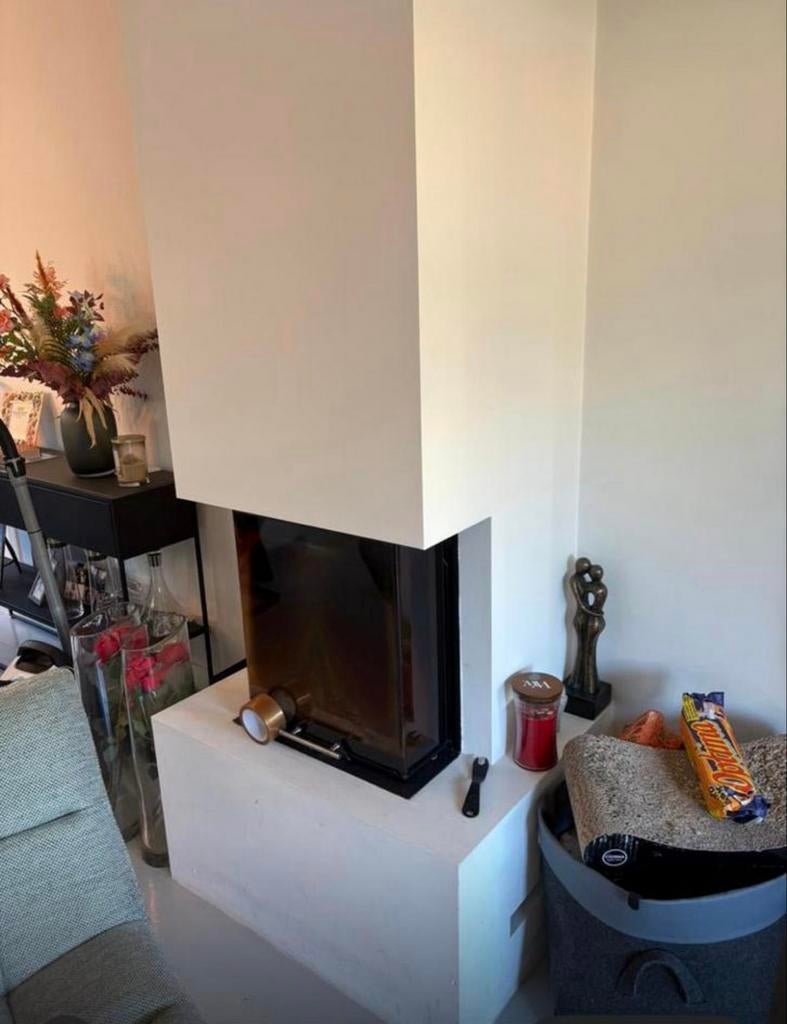 Spartherm Linear Triple Mini Houtkachel - 3 Zijden Zicht, Huis en Inrichting, Kachels, Gebruikt, Houtkachel, Ophalen of Verzenden