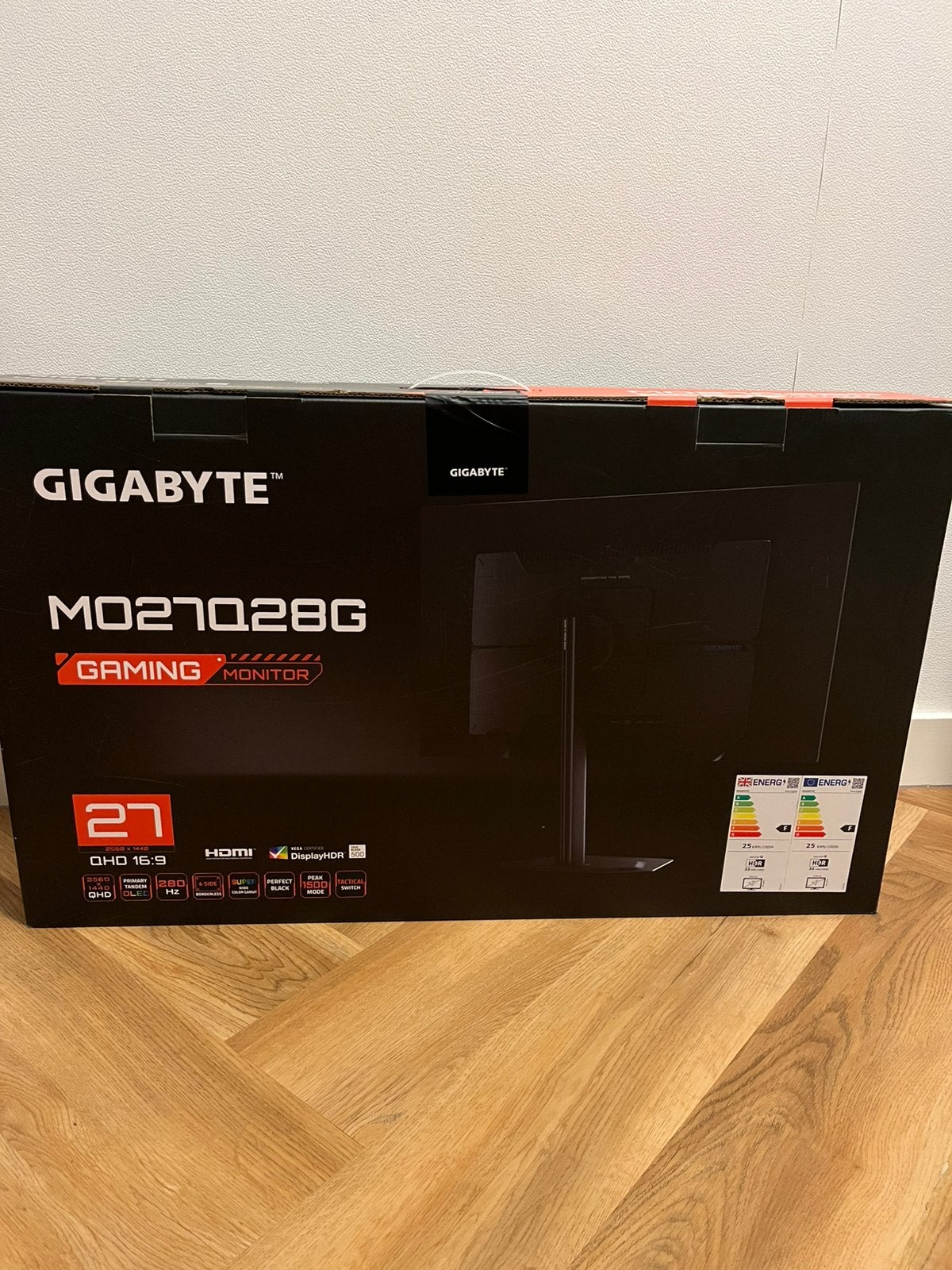 Gigabyte MO27Q28G 27” OLED Gaming Monitor – Nieuw in doos, Computers en Software, Monitoren, IPS, Nieuw, Onbekend, Quad HD (2K)
