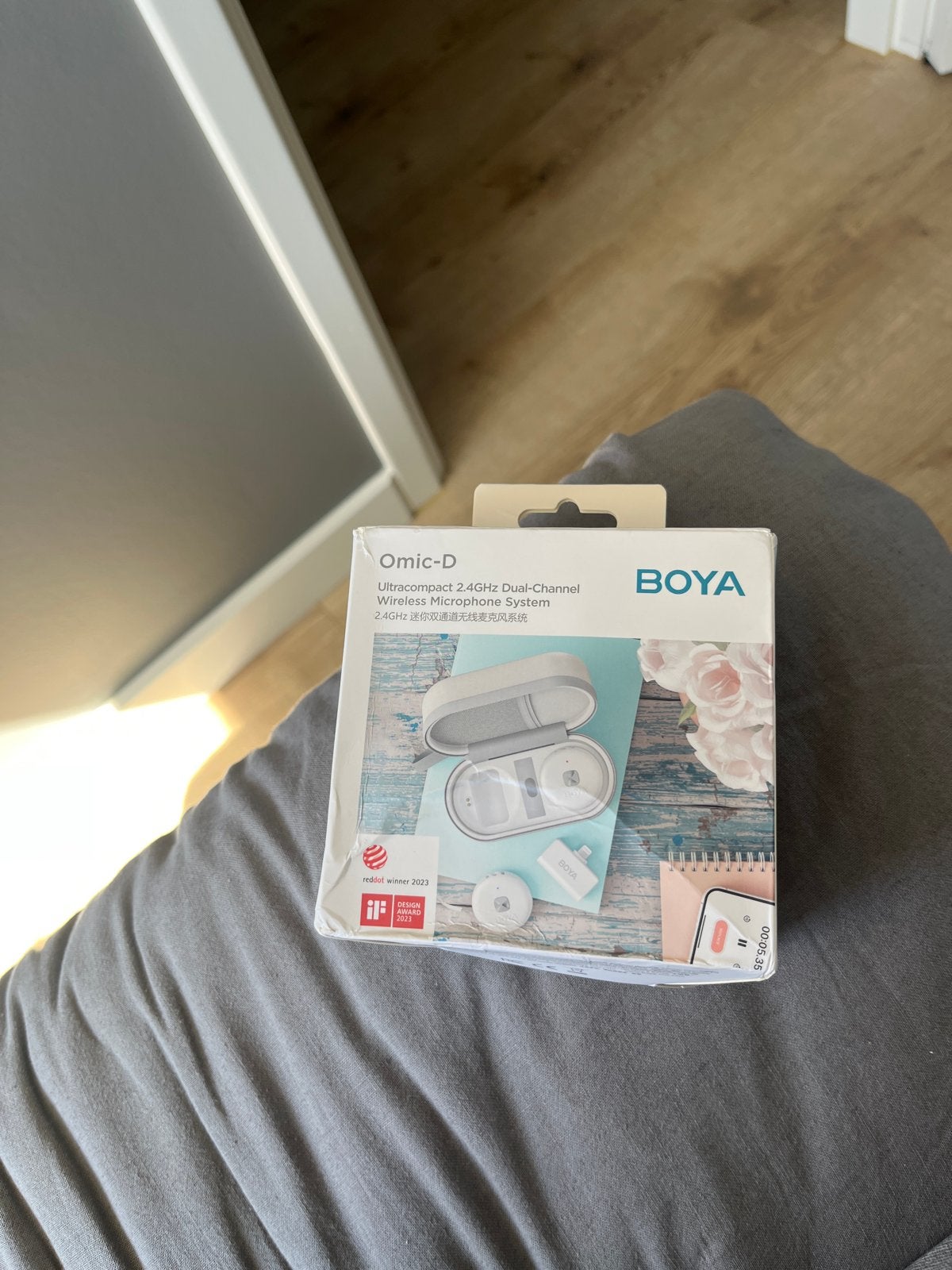BOYA Wireless Lavalier Microphone, Ophalen of Verzenden, Nieuw, Overige typen, Draadloos